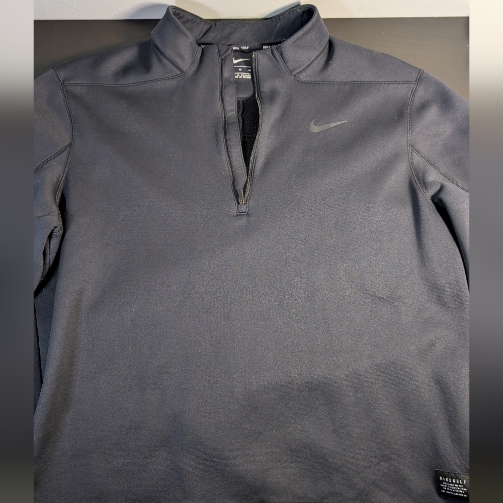 Nike Dark Blue Quarter-Zip Pullover